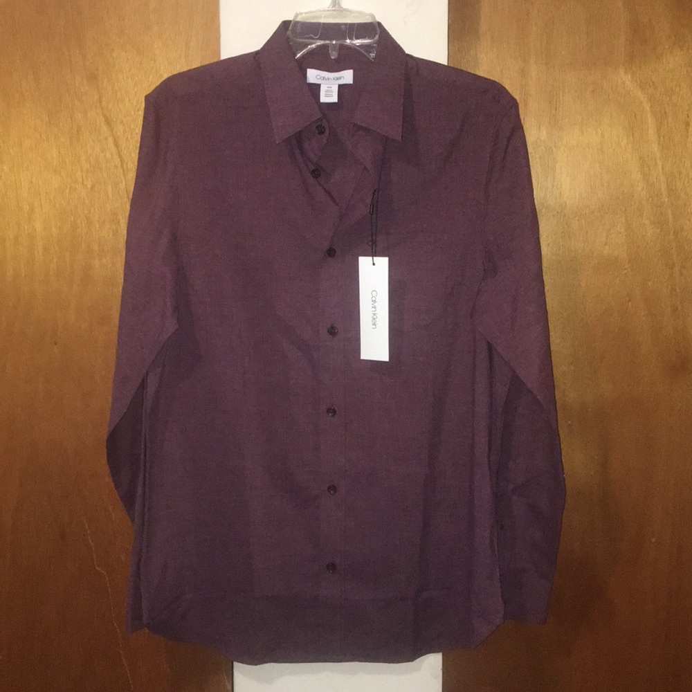 🍷 NWT Calvin Klein Dress Shirt